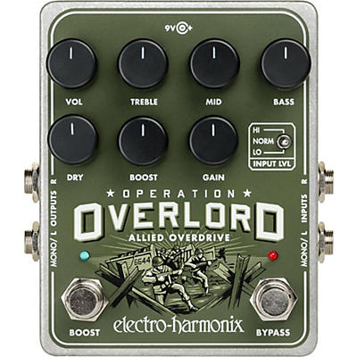 Electro-Harmonix Operation Overlord Overdrive Pedal for sale