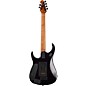 Ernie Ball Music Man John Petrucci JP15 Flame Maple Top Electric Guitar Transparent Black