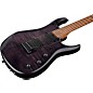 Ernie Ball Music Man John Petrucci JP15 Flame Maple Top Electric Guitar Transparent Black