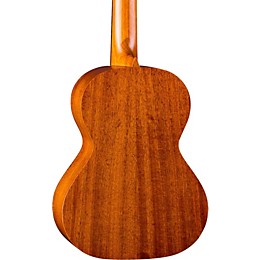 Luna Honu Tribal Turtle Tenor Ukulele Satin Natural