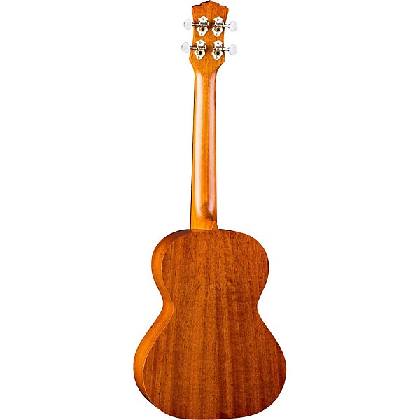 Luna Honu Tribal Turtle Tenor Ukulele Satin Natural