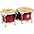 MEINL Woodcraft Bongos 7 and 8.5 in. Vintage Brown MEINL Woodcraft Bongos 7 and 8.5 in. Vintage Red