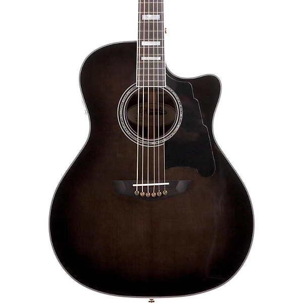 Open Box D'Angelico Excel Gramercy Acoustic-Electric Guitar Level 1 Grey Black