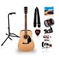 Fender FA-100 Acoustic Guitar with Gig Bag Bundle Natural thumbnail