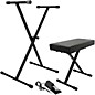 On-Stage KPK6550 Keyboard Stand/Bench Pack With KSP100 Sustain Pedal thumbnail