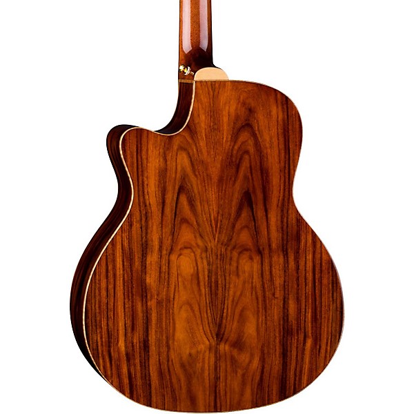 Open Box Luna Vista Deer Tropical Wood Acoustic-Electric Guitar Level 1 Natural
