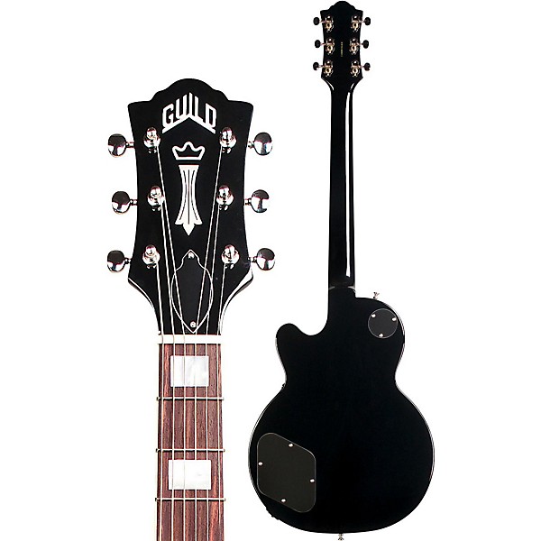 Open Box Guild Bluesbird Electric Guitar Level 2 Black 190839559159