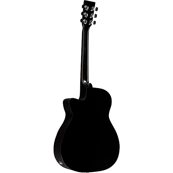 Rogue RA-090 Concert Cutaway Acoustic-Electric Guitar Bundle Black