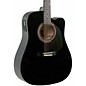 Rogue RA-090 Dreadnought Cutaway Acoustic-Electric Guitar Deluxe Bundle Black