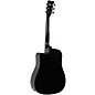 Rogue RA-090 Dreadnought Cutaway Acoustic-Electric Guitar Deluxe Bundle Black