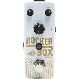 Open Box Outlaw Effects Rocker Box Tremolo Pedal Level 1