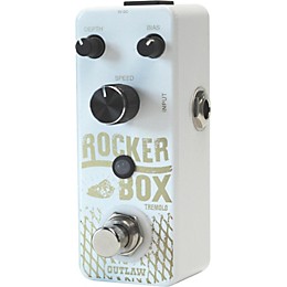 Open Box Outlaw Effects Rocker Box Tremolo Pedal Level 1