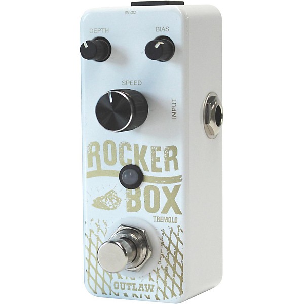 Open Box Outlaw Effects Rocker Box Tremolo Pedal Level 1