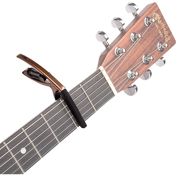 D'Addario NYXL1149 Medium 3-Pack Electric Guitar Strings and NS Reflex Capo Antique Bronze