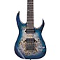 Open Box Ibanez RG Premium 7-string electric guitar Level 2 Cerulean Blue Burst 190839101815 thumbnail