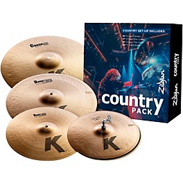 Zildjian K Series Country Cymbal Pack With Free 19" Cymbal