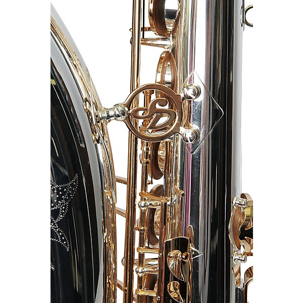 Sax Dakota SDA-XL-230 SP Professional Tenor Saxophone Gold Plated Keys and Trim Silver Plate