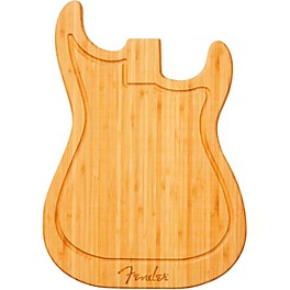 Fender Stratocaster Bamboo Cutting Board