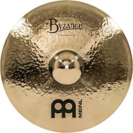 MEINL Byzance Brilliant Heavy Hammered Crash Cymbal 22 in. MEINL Byzance Brilliant Heavy Hammered Crash Cymbal 22 in.