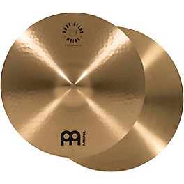 MEINL Pure Alloy Traditional Medium Hi-Hat Cymbal Pair 15 in. MEINL Pure Alloy Traditional Medium Hi-Hat Cymbal Pair 15 in.