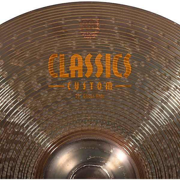 MEINL Classics Custom Dark Ghost Ride Cymbal 21 in.