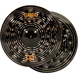 MEINL Classics Custom Dark Hi-Hat Cymbal Pair 15 in.