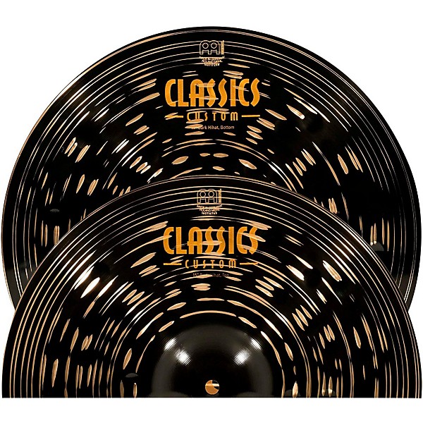 MEINL Classics Custom Dark Hi-Hat Cymbal Pair 15 in.