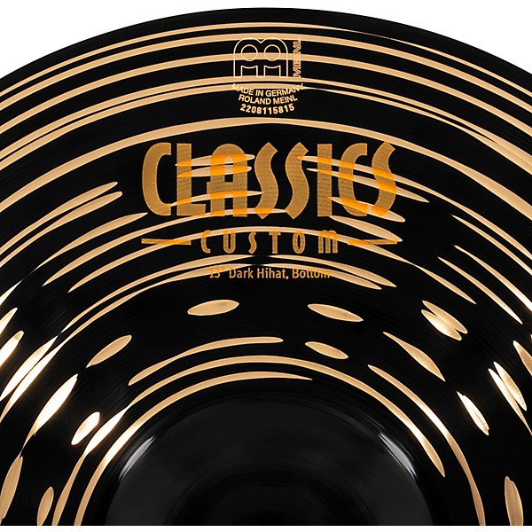MEINL Classics Custom Dark Hi-Hat Cymbal Pair 13 in.