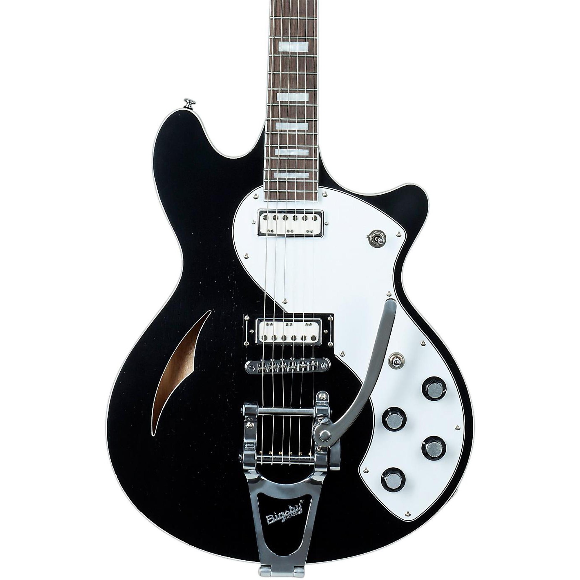 Open Box Schecter Guitar Research TSH-1B Semi-Hollow Body Electric