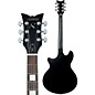Open Box Schecter Guitar Research TSH-1B Semi-Hollow Body Electric Guitar Level 2 Black Pearl 190839775894