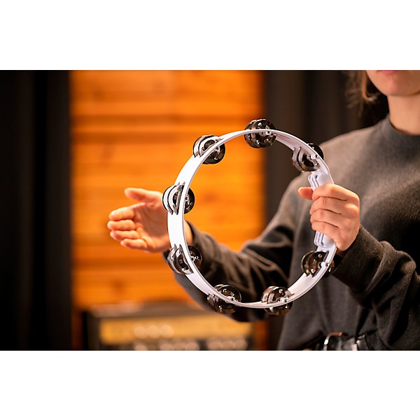 MEINL Headliner Series Tour Tambourine 10 in. White