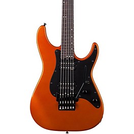 Schecter Guitar Res... Schecter Guitar Research Sun Valley Super Shredder FR SFG Electric Guitar Lambo Orange Black Pickguard