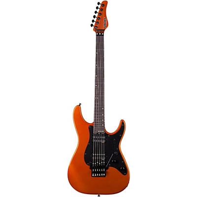 Schecter Guitar Research Sun Valley Super Shredder Fr Sfg Electric Guitar Lambo Orange Black Pickguard for sale