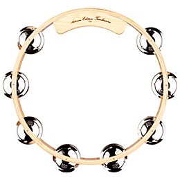 MEINL Artisan Edition Tambourine withSteel Jingles 2 Row 10 in.