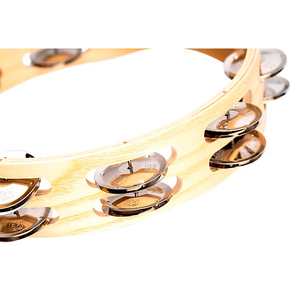 MEINL Artisan Edition Tambourine withSteel Jingles 2 Row 10 in.