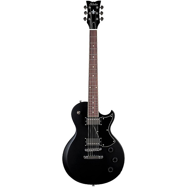 Open Box Schecter Guitar Research Solo-II Standard Solid Body Electric Guitar Level 2 Black Pearl 190839498151
