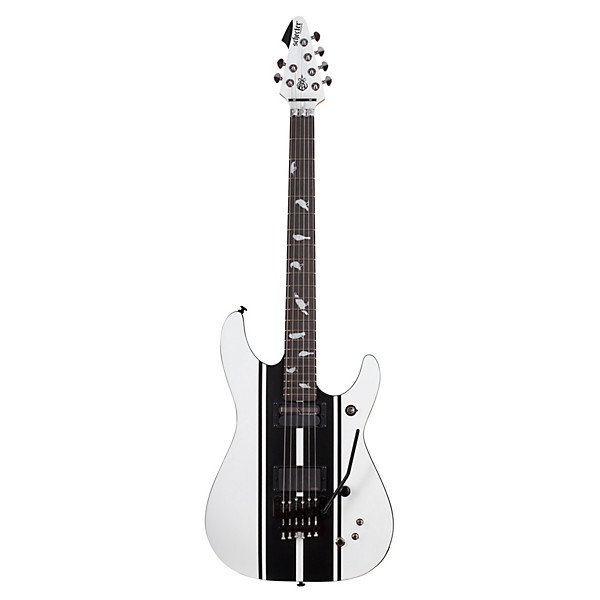 Schecter Guitar Research DJ Ashba Signature Electric Guitar Satin White