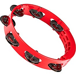 MEINL Headliner Series Single Row Tour Tambourine, 8 in. Red