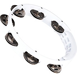 MEINL Headliner Series Single Row Tour Tambourine 8 in. White