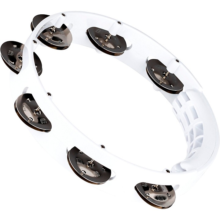 MEINL Headliner Series Single Row Tour Tambourine 8 in. White Guitar Center