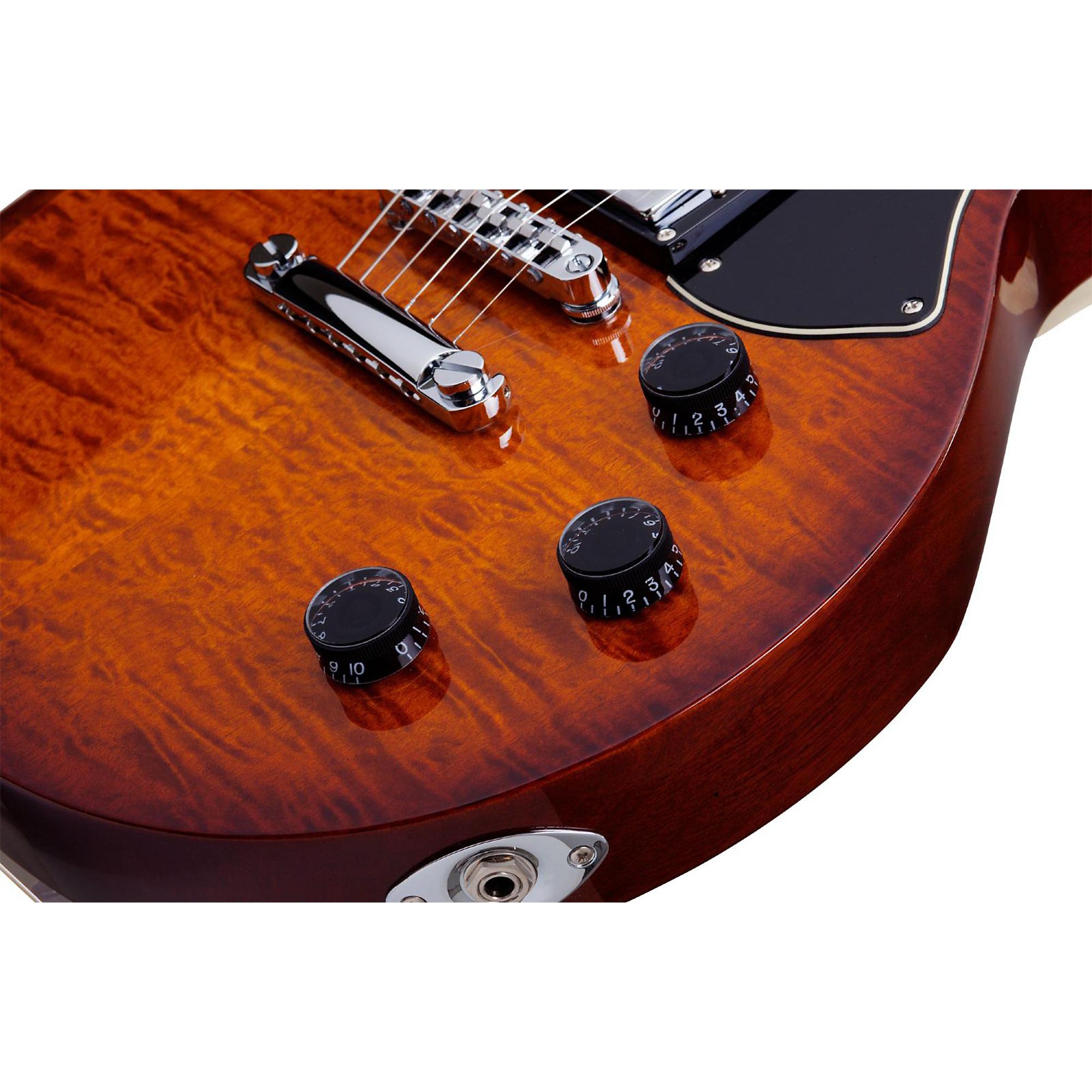 Open Box Schecter Guitar Research Solo-II Standard flame