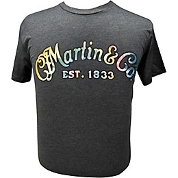 Martin Gray Tie-Dye Logo T-Shirt XXX Large