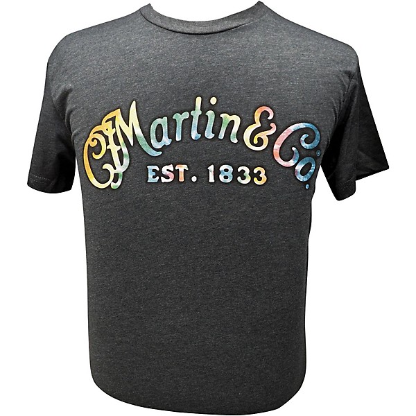 Martin Gray Tie-Dye Logo T-Shirt XXX Large