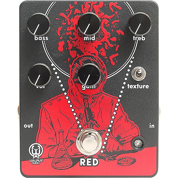 ギター WALRUS AUDIO Red High Gain Distortion RED High-Gain Distortion Pre-Order