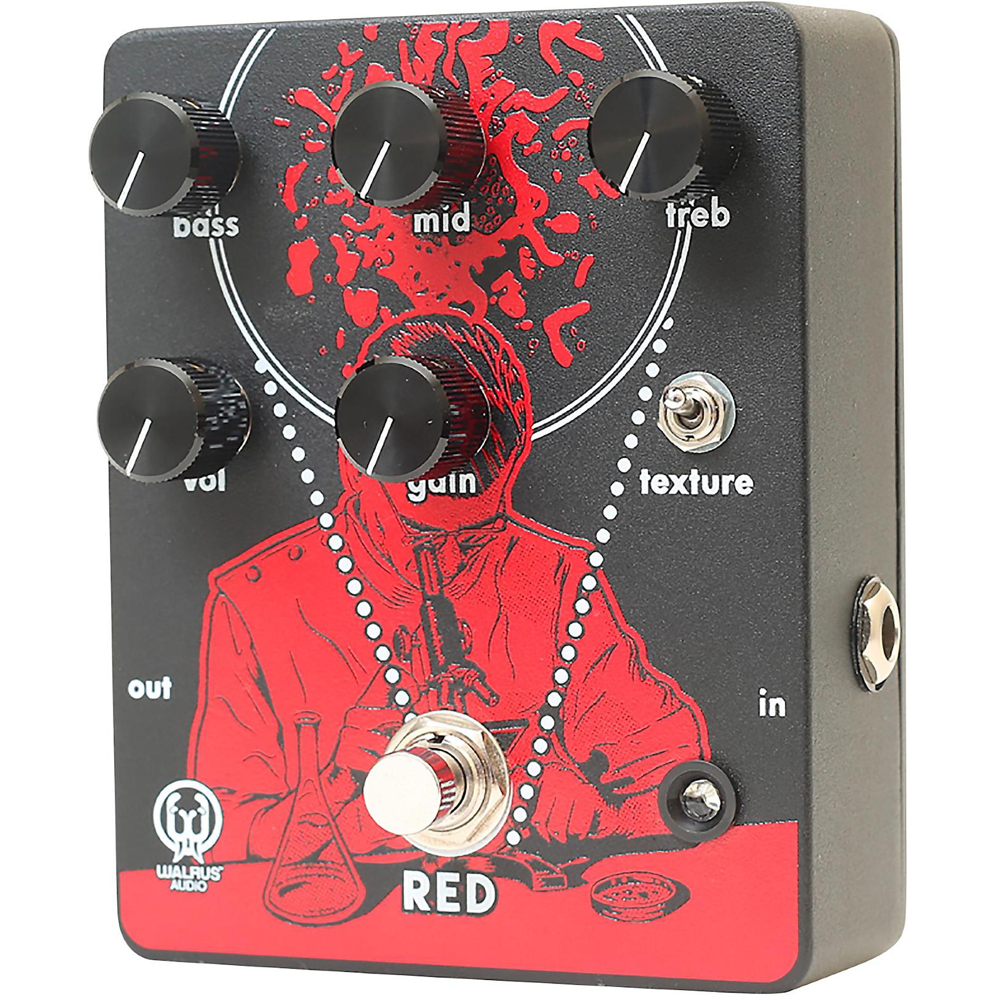 MODERN HIGH GAIN DISTORTION『RED』 Walrus Audio RED High-Gain Distortion Pedal | Guitar Center
