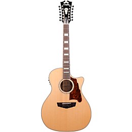Open Box D'Angelico Premier Fulton 12-String Acoustic-Electric Guitar Level 2 Natural 194744039713