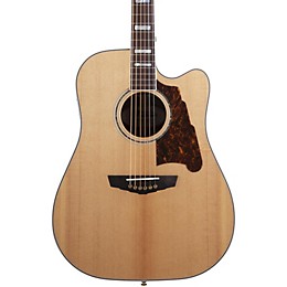 D'Angelico Excel Bowery Acoustic-Electric Guitar Natural