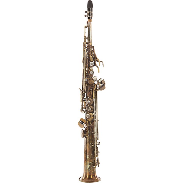 Sax Dakota SDSS-XR 72 Professional Straight Soprano Saxophone Raw Bronze