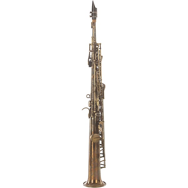 Sax Dakota SDSS-XR 72 Professional Straight Soprano Saxophone Raw Bronze