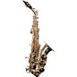 Sax Dakota SDSC-909 Curved Professional Soprano Saxophone Silver and Gold thumbnail